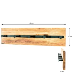 New Massivholzleiste Abru Wandgarderoben|Massivholz Garderoben