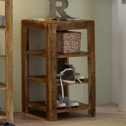 Clearance Massivholzregal Lewis Wohnzimmerregale|Massivholzregale