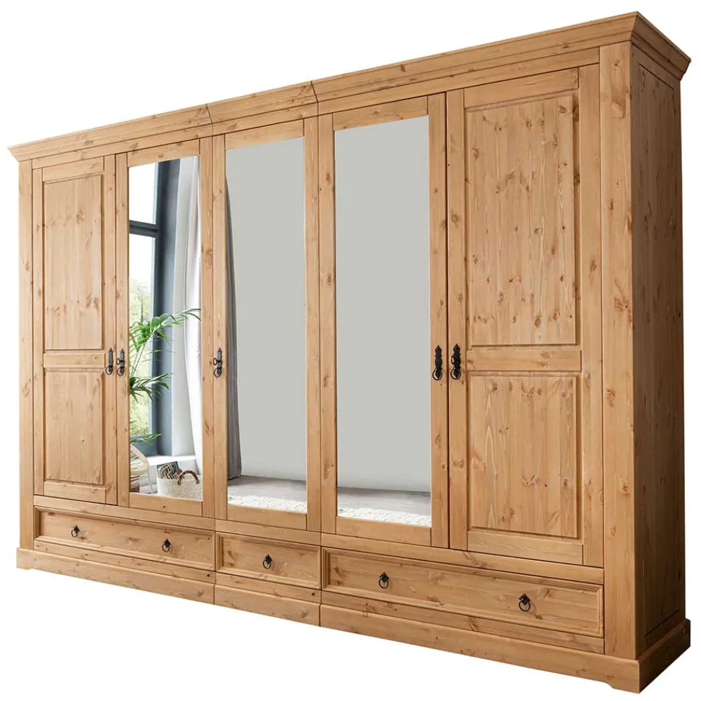 Massivholzschrank Crondira*Pharao24