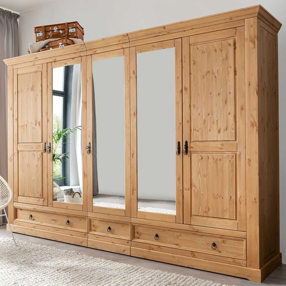 Massivholzschrank Crondira*Pharao24