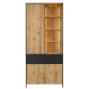 Clearance Massivholzschrank Despinia Massivholzmöbel|Vitrinenschrank