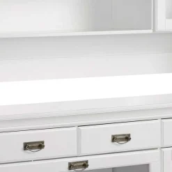 Hot Massivholzschrank Henjov Wohnzimmervitrinen|Massivholz Schränke