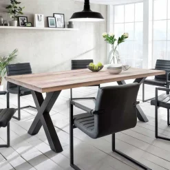 Massivholztisch Zalyna*Pharao24 Discount