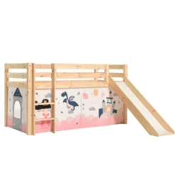 New Mädchen Halbhochbett Memori Kinder Kinderhochbetten|Kinderbetten