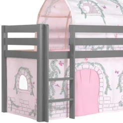 Mädchen Hochbett Esberg Kinder Kinderhochbetten|Kinderbetten