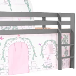 Best Mädchen Hochbett Frosic Kinder Kinderbetten|Spielbetten