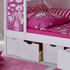 Sale Mädchen Spielbett Catia Kinder Kinderbetten|Spielbetten