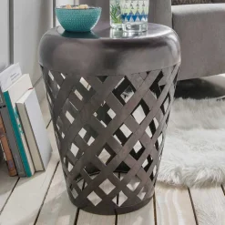 Outlet Metall Beistelltisch Joella Telefontische