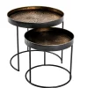 Sale Metall Beistelltische Malisha Beistelltische
