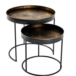 Sale Metall Beistelltische Malisha Beistelltische