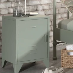 Metall Nachtschrank Jaisa*Pharao24