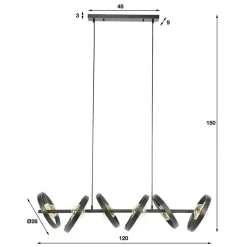 Metall Pendelleuchte Yannick Lampen Und Leuchten