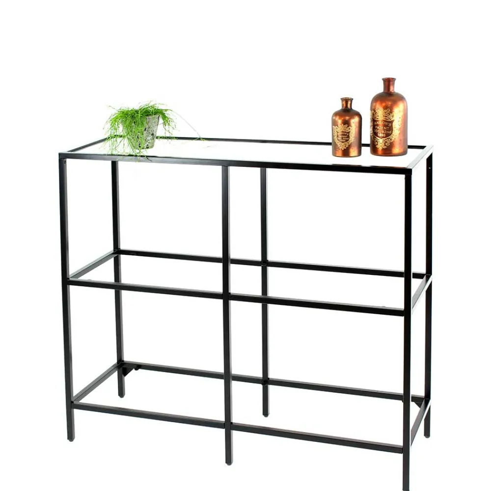 Outlet Metall und Glas Regal Entrega Wohnzimmerregale|Raumteiler