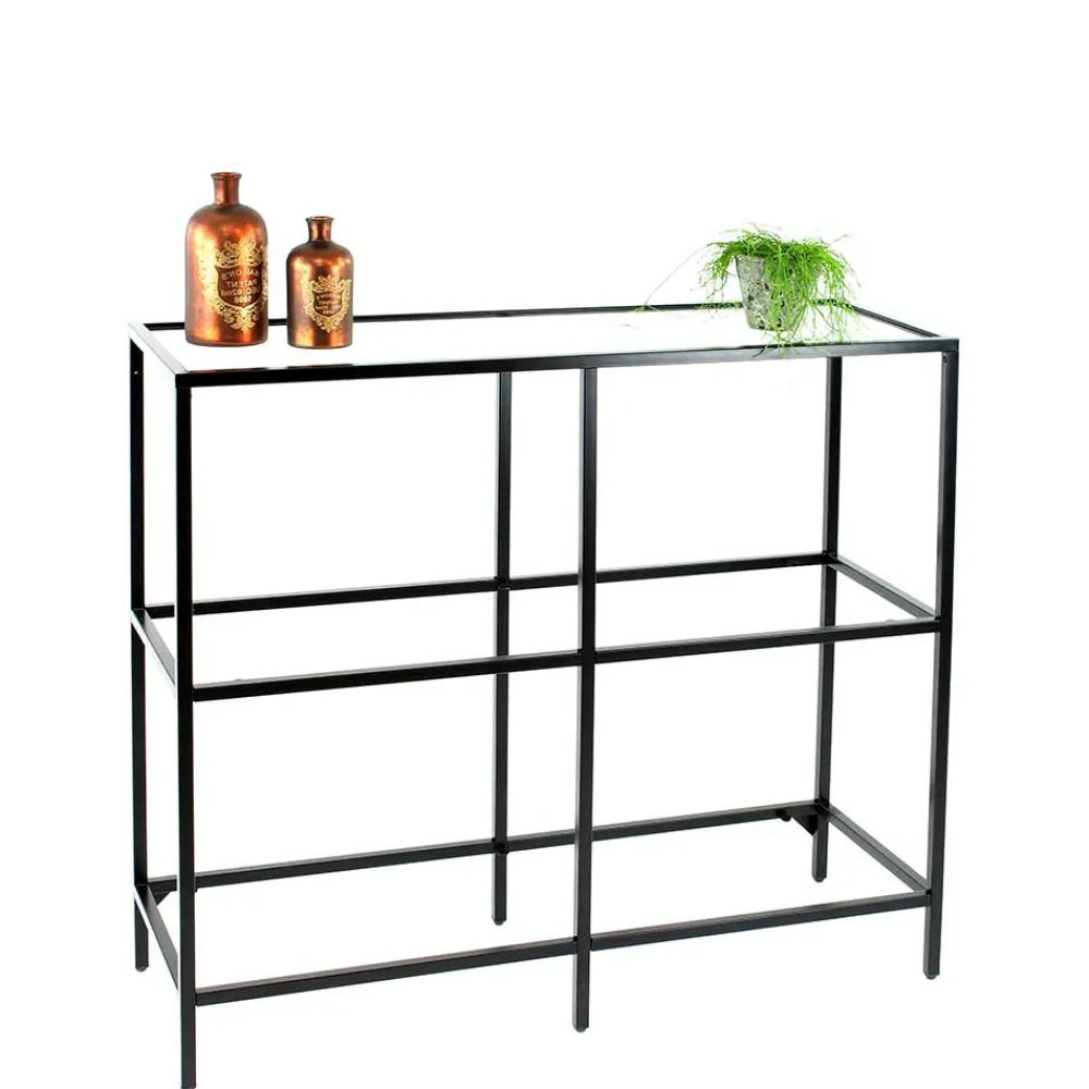 Outlet Metall und Glas Regal Entrega Wohnzimmerregale|Raumteiler