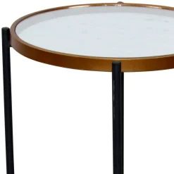 Metall und Glas Tisch Zytona*Pharao24 Sale