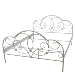 Outlet Metallbett Mikana Doppelbetten|Einzelbetten