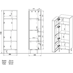 Midischrank Ronny*Pharao24 Best