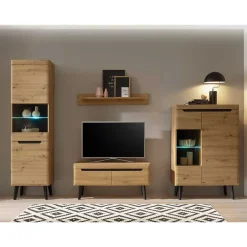 New Moderne Anbauwand Tomya Wohnwand 250 Cm