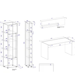Moderne Bürokombination Uzniana*Pharao24