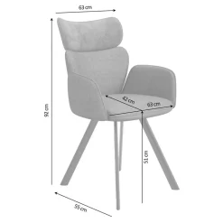 Moderne Esstisch Stühle Setubal*Pharao24 Outlet