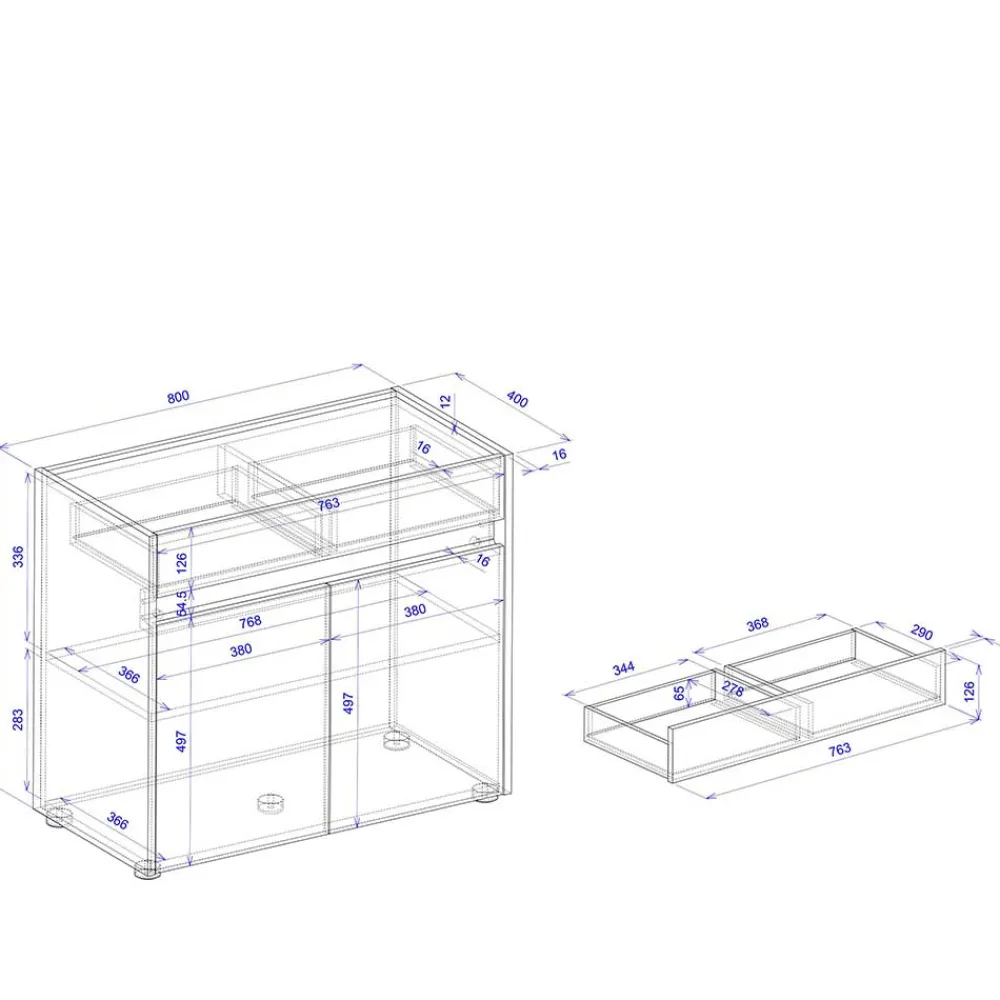 Sale Moderne Kommode Rascian Küchenkommode|Flurkommoden