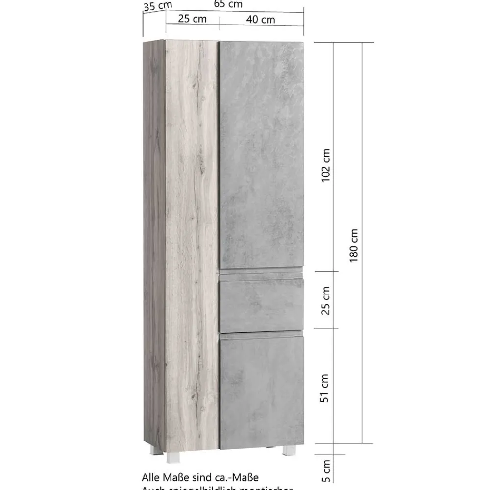 Moderner Badhochschrank Fregato*Pharao24 Sale