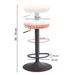 Hot Moderner Barhocker Henira Sitzhocker