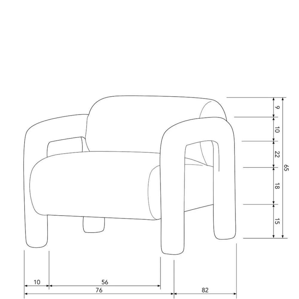 Clearance Moderner Design Sessel Buryas Wohnzimmer Sessel