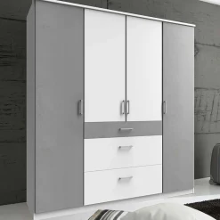 Moderner Drehtürenschrank Lentina*Pharao24 Online