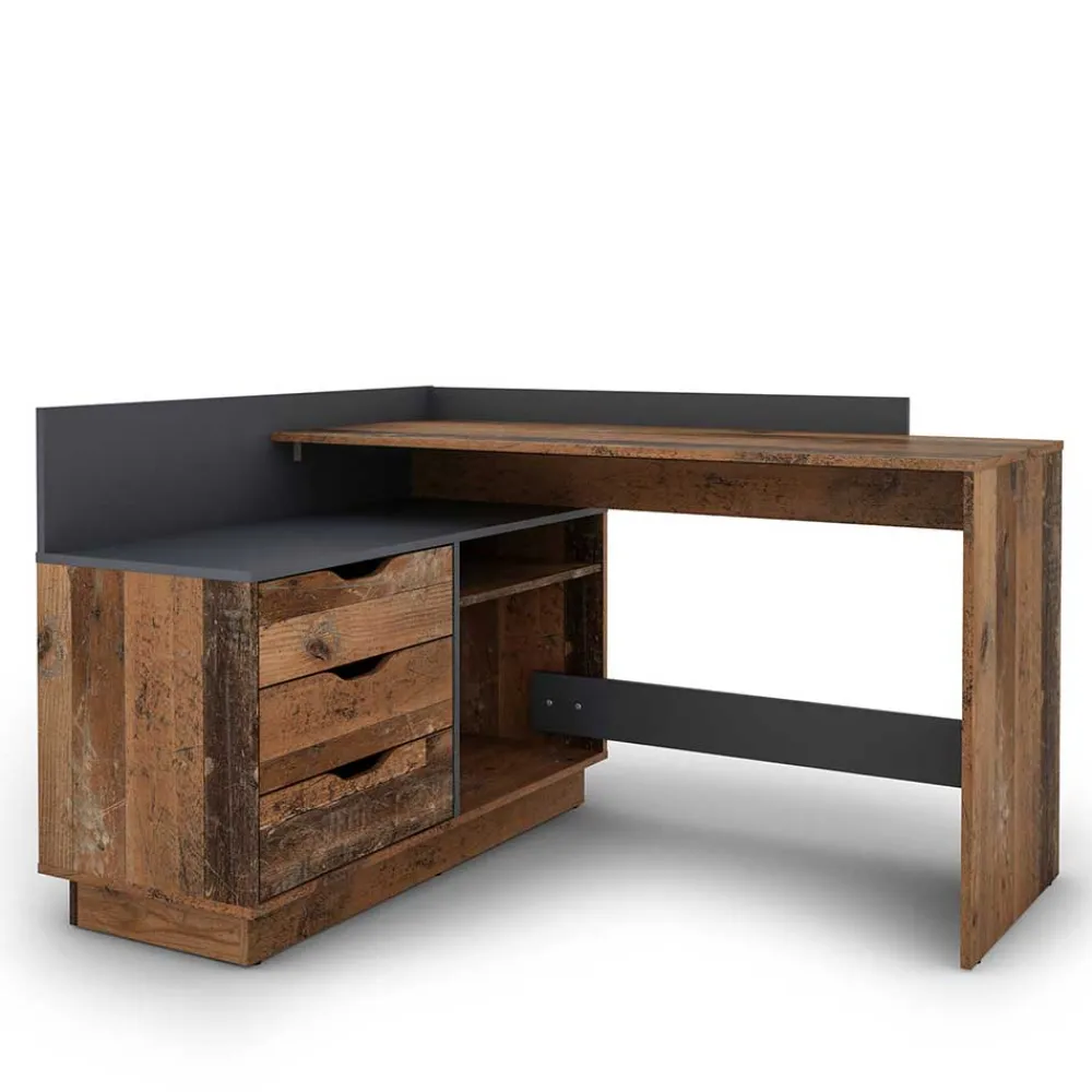 Moderner Eckschreibtisch Clorina*Pharao24 Best