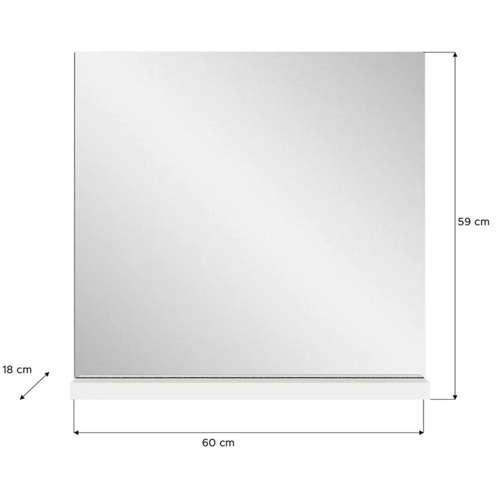 Moderner Garderoben Spiegel Houstna Wandspiegel|Bad Spiegel