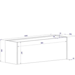Moderner Hängeschrank Uzniana*Pharao24 Sale