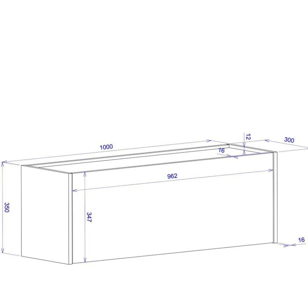 Moderner Hängeschrank Uzniana*Pharao24 Sale
