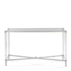 Outlet Moderner Konsolentisch Tomima Glastische|Konsolentische