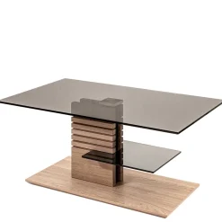 Moderner Wohnzimmer Tisch Oaki Wohnzimmertisch|Glastische