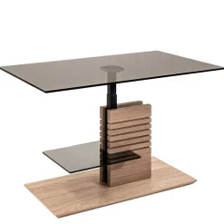 Moderner Wohnzimmer Tisch Oaki Wohnzimmertisch|Glastische