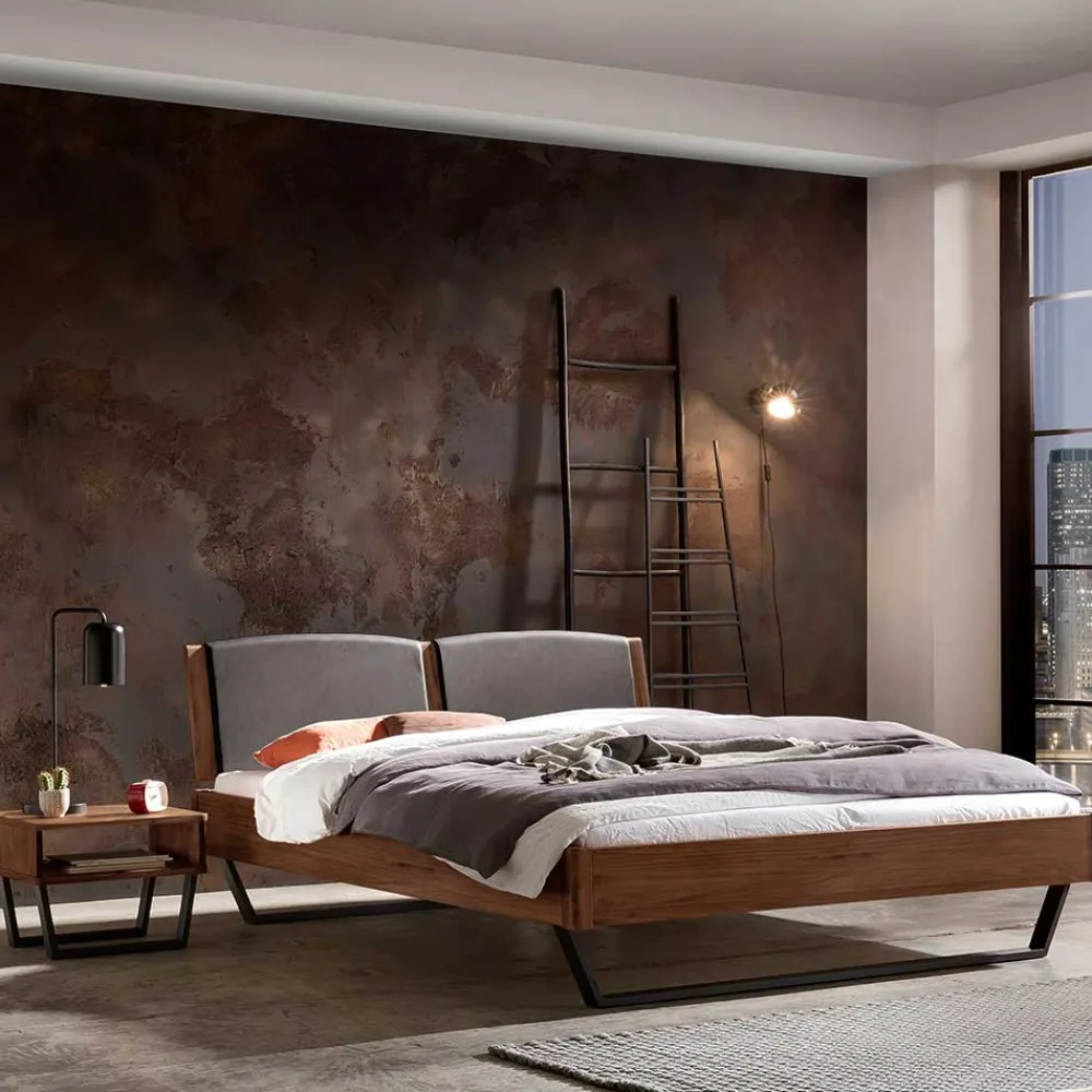 New Modernes Design Bett Geroga Doppelbetten|Massivholzbetten