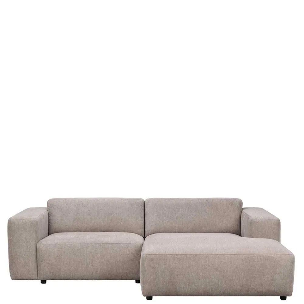Outlet Modernes Ecksofa in Beige Manaos Wohnzimmercouch|Wohnlandschaften