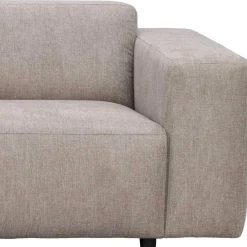Outlet Modernes Ecksofa in Beige Manaos Wohnzimmercouch|Wohnlandschaften