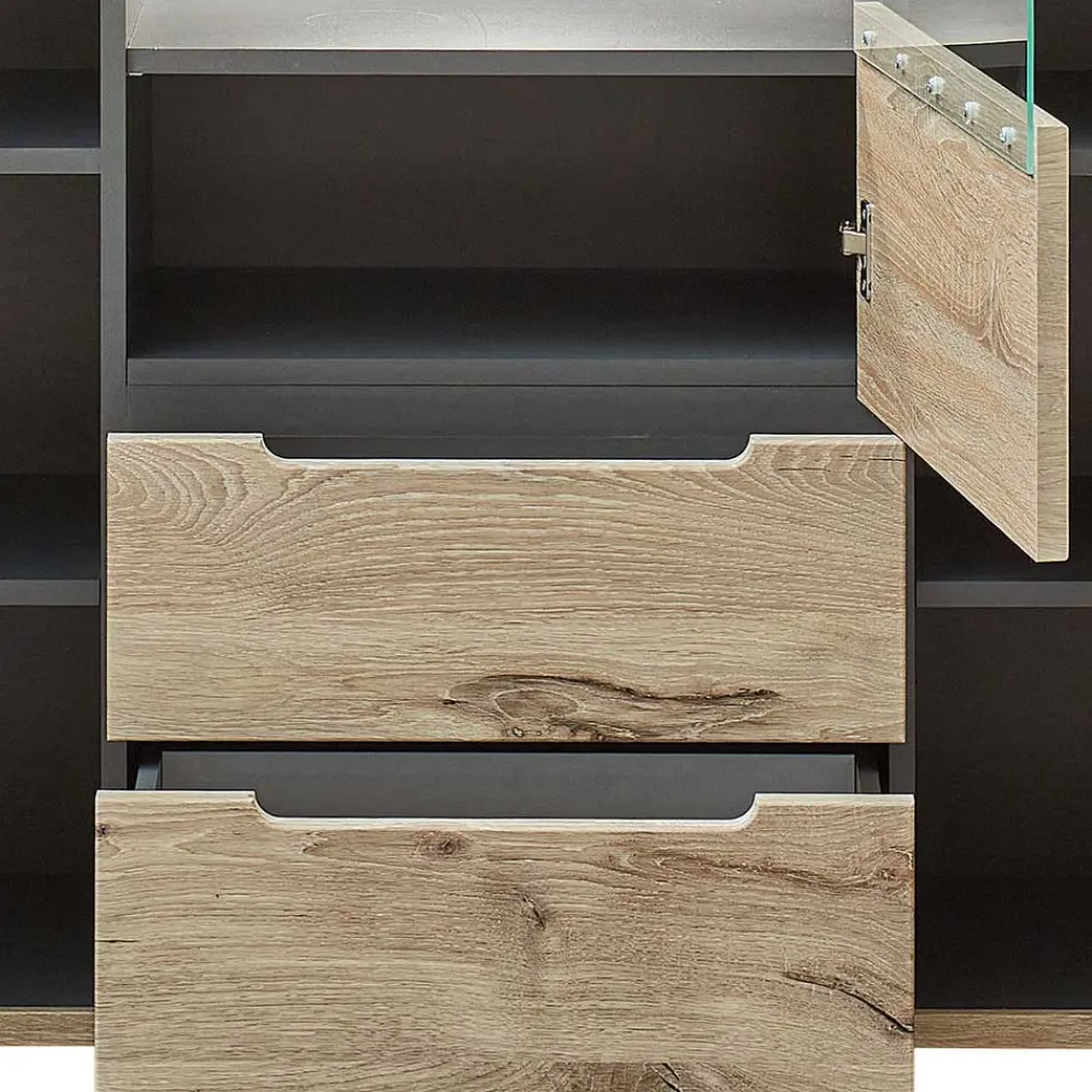 Discount Modernes Highboard Griffin Esszimmerkommoden|Highboards