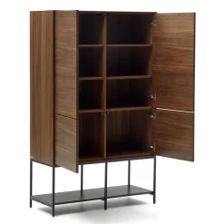 New Modernes Highboard Pleanos Vitrinenschrank|Wohnzimmerschrank
