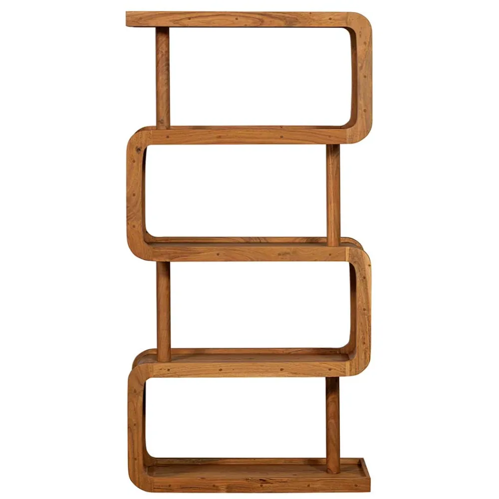 Clearance Modernes Holz Regal Swim Wohnzimmerregale|Massivholzregale