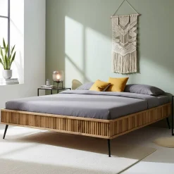 Clearance Modernes Holzbett Clantica Doppelbetten|Jugendbetten