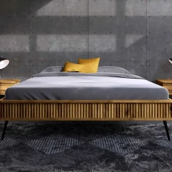 Clearance Modernes Holzbett Clantica Doppelbetten|Jugendbetten