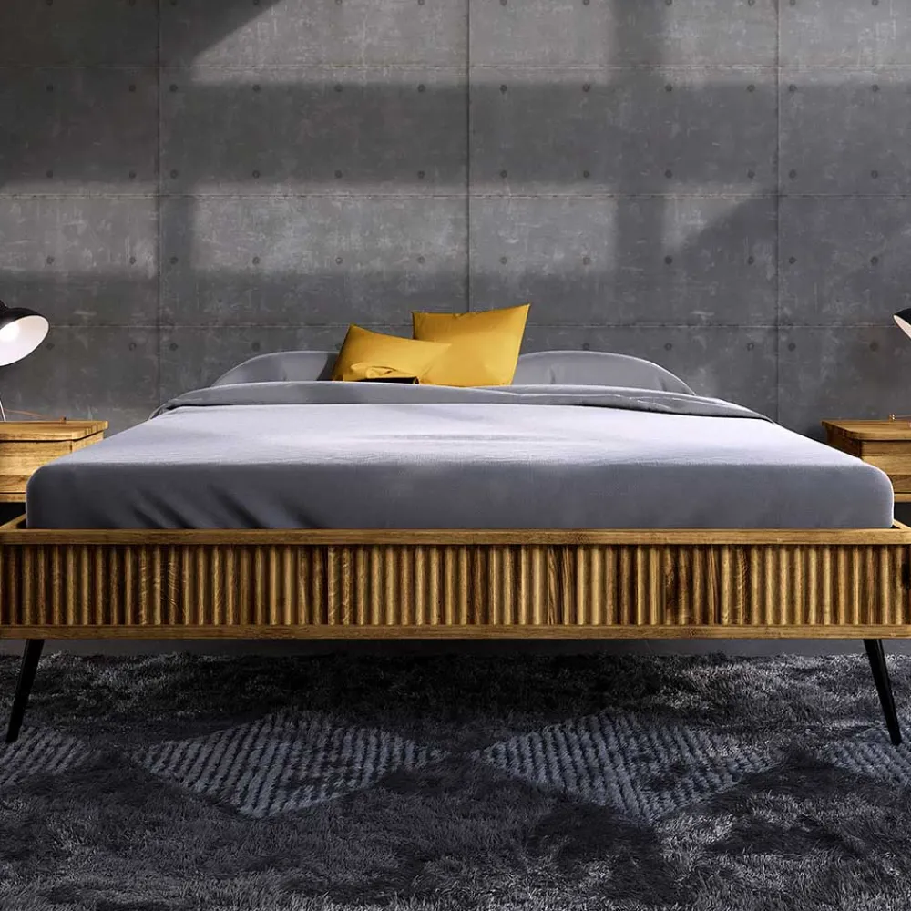 Clearance Modernes Holzbett Clantica Doppelbetten|Jugendbetten