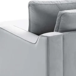 Modernes Zweier Sofa Vilrada*Pharao24 Discount