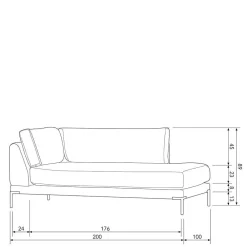 Modul Sofa Beige Imdyano*Pharao24 Outlet