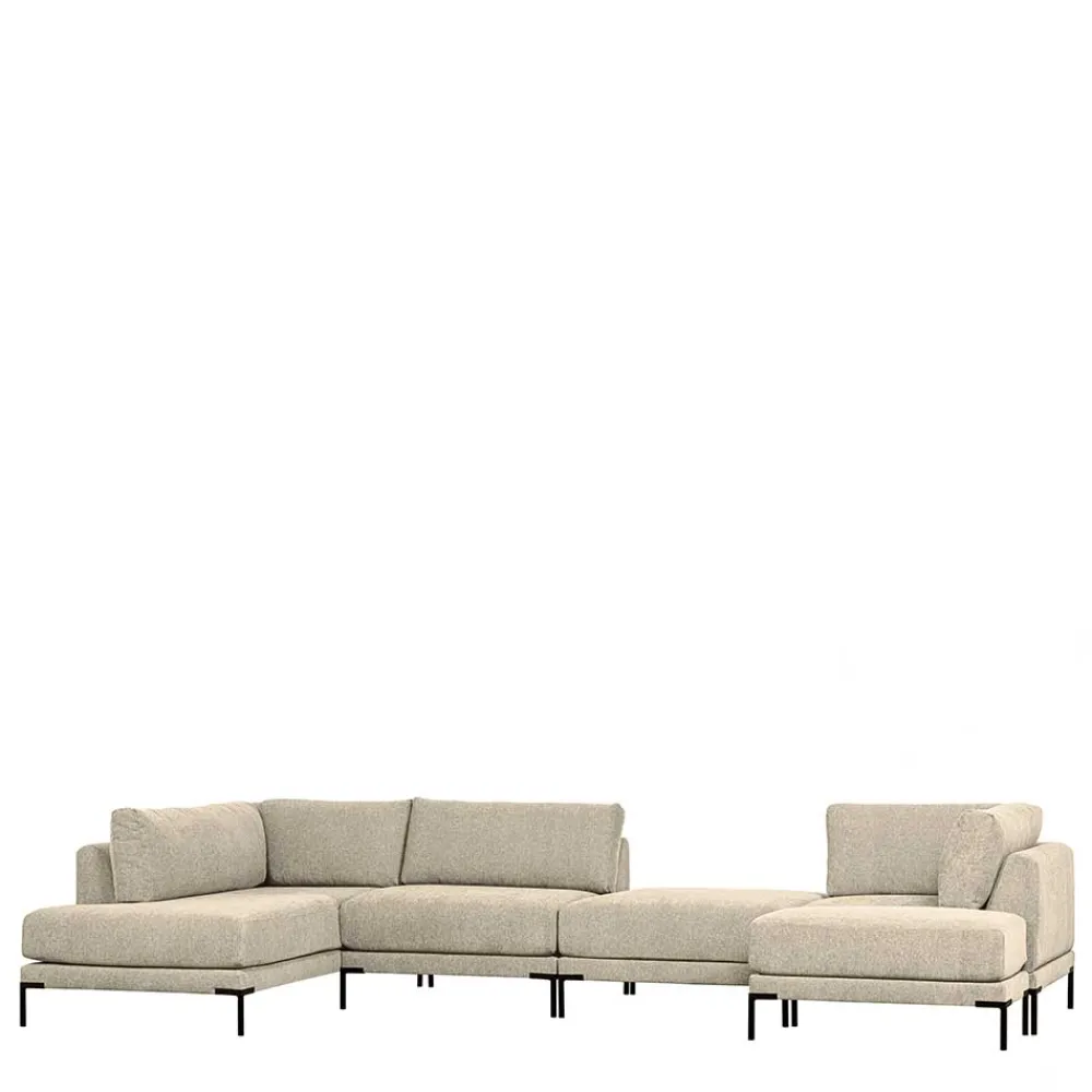 Modulsofa Beige Stoff Imdyano*Pharao24