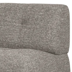 Sale Modulsofa Element Graubraun meliert Kyperia Einzelsofa