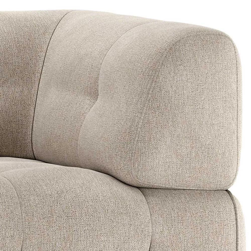 Clearance Modulsofa-Ecke in Hellgrau Cracks Einzelsofa|Modulsofas